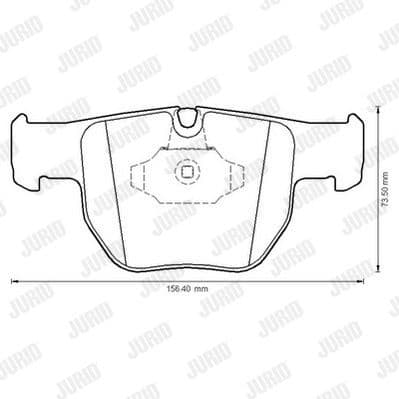 Brake Pad Set, disc brake 572507J - image 2