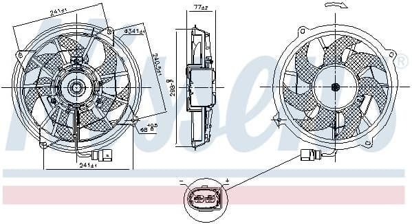 Fan, engine cooling 85909 - image 6