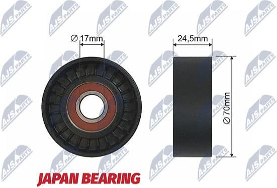 Belt Tensioner, V-ribbed belt RNK-TY-029