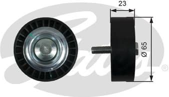 Deflection/Guide Pulley, V-ribbed belt DriveAlign™ T36622