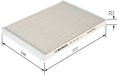 Filter, cabin air 1987435048