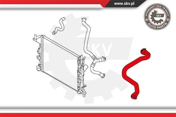 Radiator Hose 24SKV230 - image 4