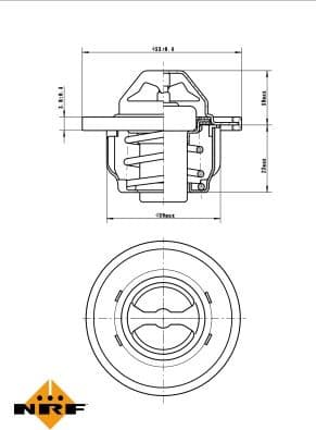 Thermostat, coolant EASY FIT 725089 - image 5