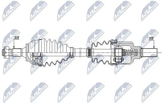 Drive Shaft NPW-CT-077 - image 4