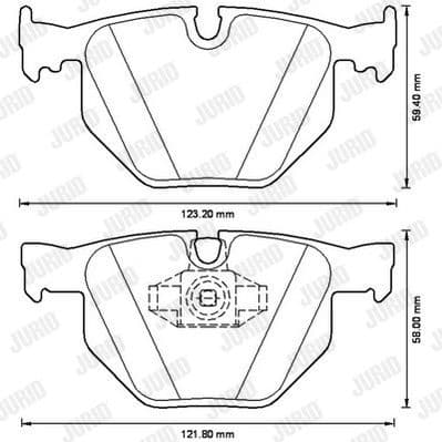 Brake Pad Set, disc brake 573228J - image 2