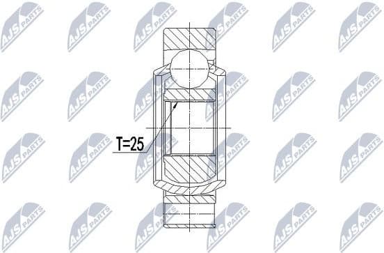 Joint Kit, drive shaft NPW-BM-068 - image 2