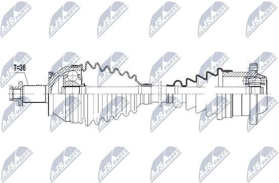 Drive Shaft NPW-VW-095 - image 4