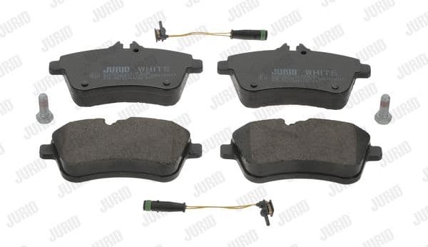 Brake Pad Set, disc brake Jurid White Low Dust 573230JC