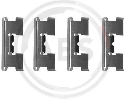 Accessory Kit, disc brake pad 1017Q