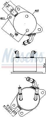 Oil Cooler, automatic transmission 91291 - image 6