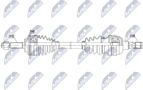 Drive Shaft NPW-DW-039 - image 4