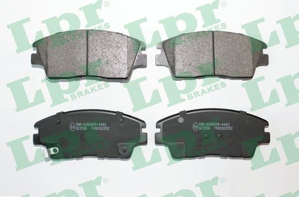 Brake Pad Set, disc brake 05P2052