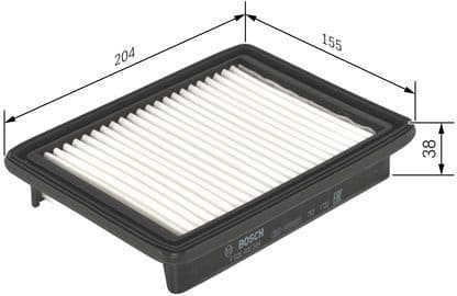 Air Filter F 026 400 584 - image 4