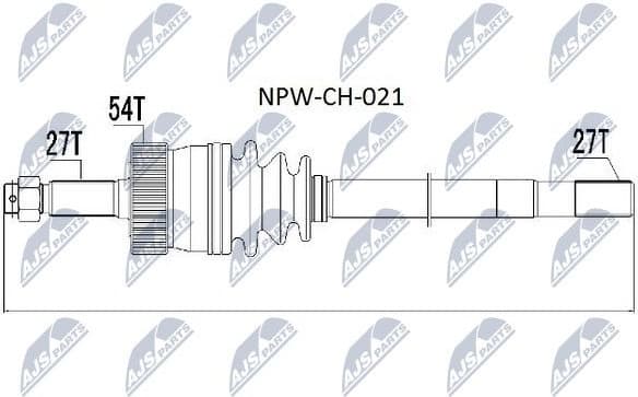 Drive Shaft NPW-CH-021 - image 4