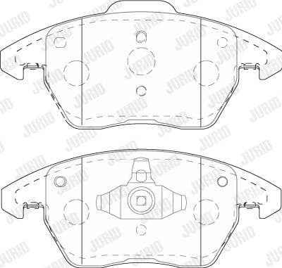 Brake Pad Set, disc brake 573852J