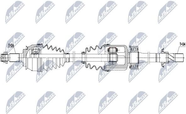 Drive Shaft NPW-BM-156 - image 5