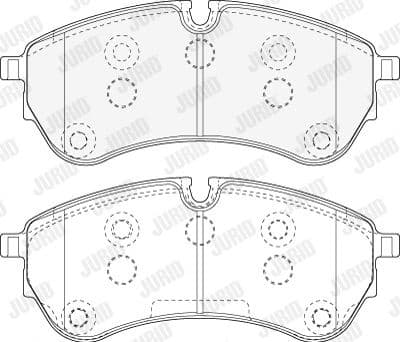 Brake Pad Set, disc brake 573831J
