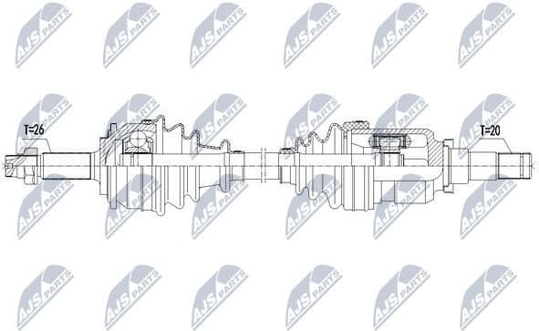 Drive Shaft NPW-TY-117 - image 3