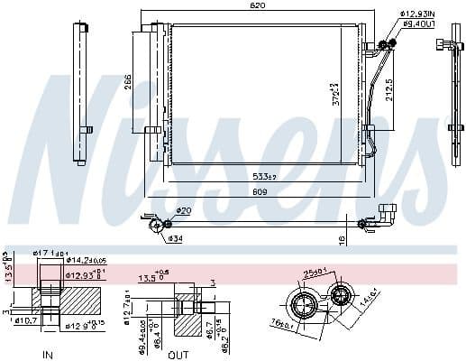 Condenser, air conditioning ** FIRST FIT ** 941144 - image 6