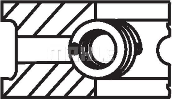 Piston Ring Set 030 52 N0 - image 3