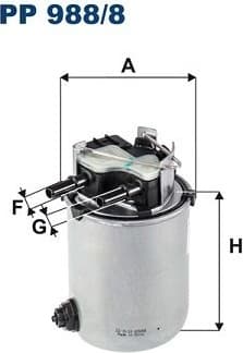 Fuel Filter PP 988/8