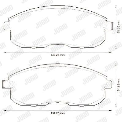 Brake Pad Set, disc brake 573304J - image 2