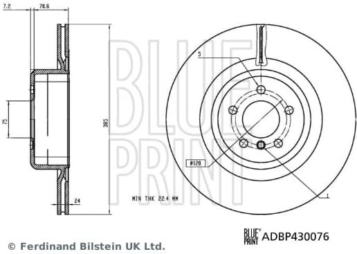 Brake Disc ADBP430076