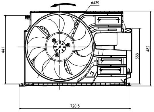 Fan, engine cooling 47922 - image 5