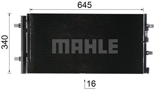 Condenser, air conditioning BEHR *** PREMIUM LINE *** AC 102 000P - image 10