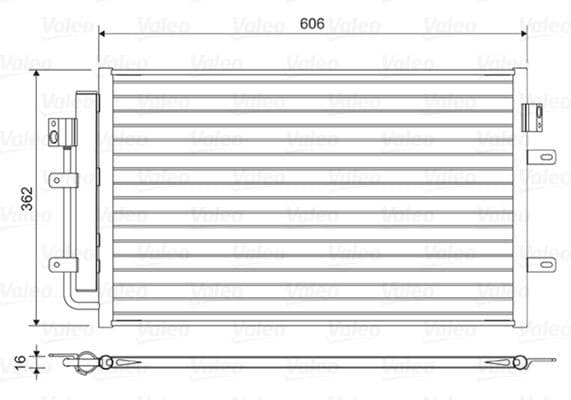 Condenser, air conditioning 822551