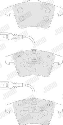 Brake Pad Set, disc brake 573371J - image 2