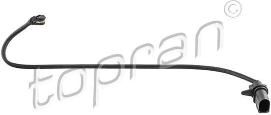 Warning Contact, brake pad wear 638 972