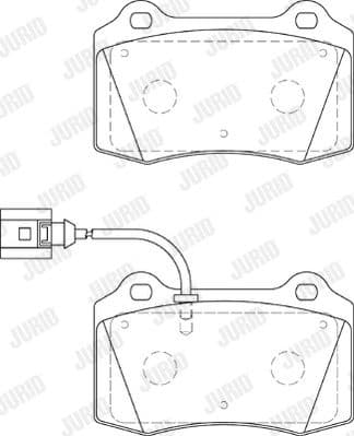 Brake Pad Set, disc brake 573641J