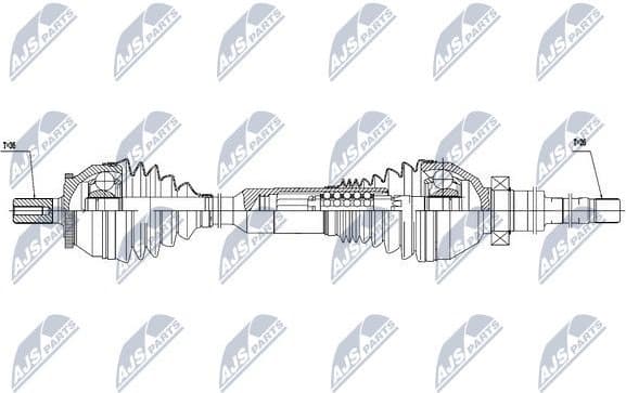 Drive Shaft NPW-VV-016 - image 3