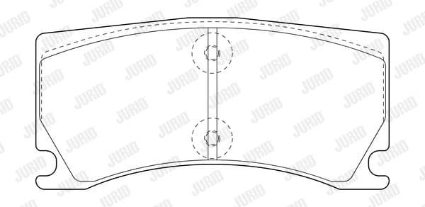 Brake Pad Set, disc brake 573372J