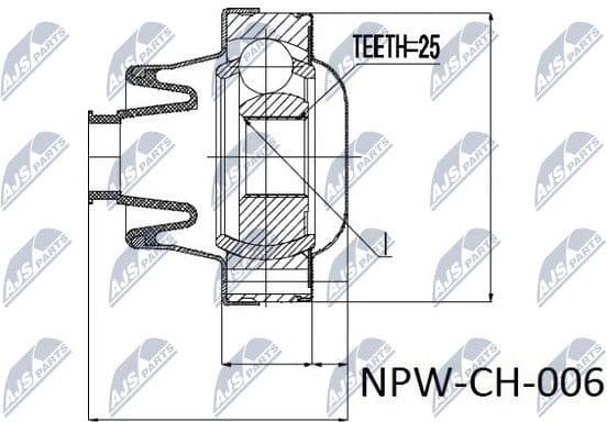 Propeller shaft joint NPW-CH-006 - image 2