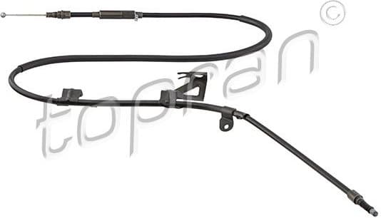 Cable Pull, parking brake 631 764