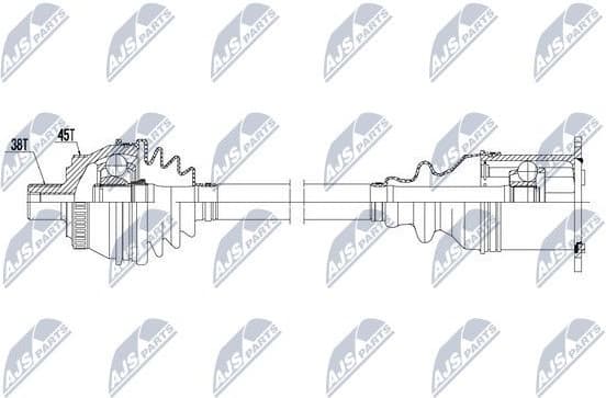Drive Shaft NPW-AU-017 - image 4