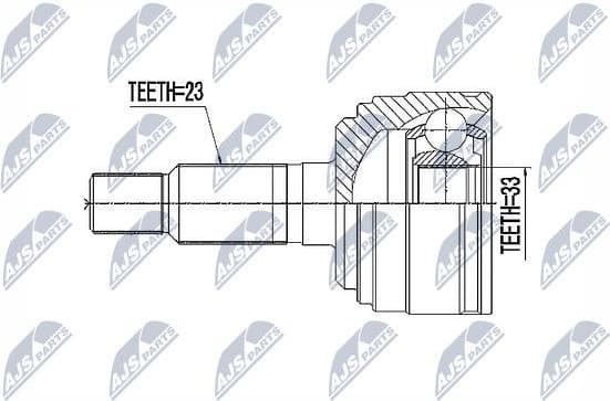 Joint Kit, drive shaft NPZ-RE-007 - image 2