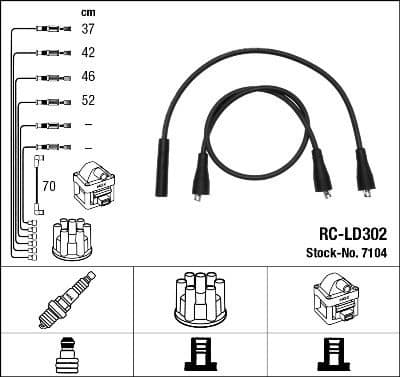 Ignition Cable Kit RC-LD302 - image 2
