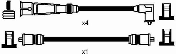 Ignition Cable Kit RC-VW1101 - image 2