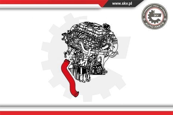 Charge Air Hose 24SKV870 - image 4