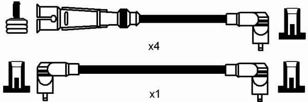 Ignition Cable Kit RC-VW210 - image 2