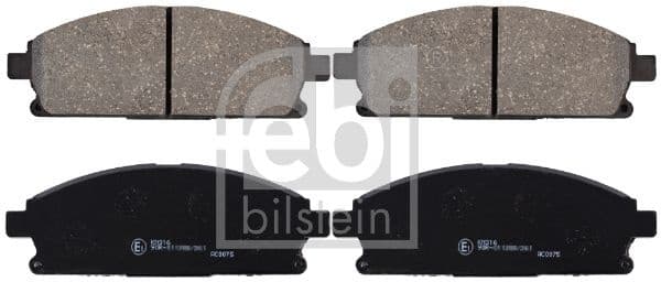 Brake Pad Set, disc brake 170241
