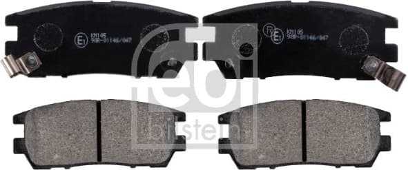 Brake Pad Set, disc brake 170239