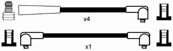 Ignition Cable Kit RC-MX401 - image 2