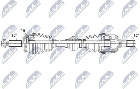 Drive Shaft NPW-HY-557 - image 4