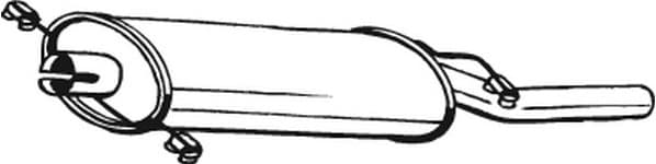 Rear Muffler 233-531