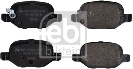 Brake Pad Set, disc brake 173785