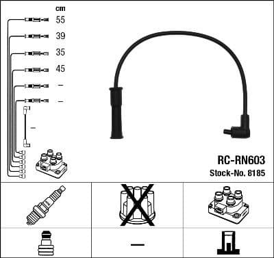 Ignition Cable Kit RC-RN603